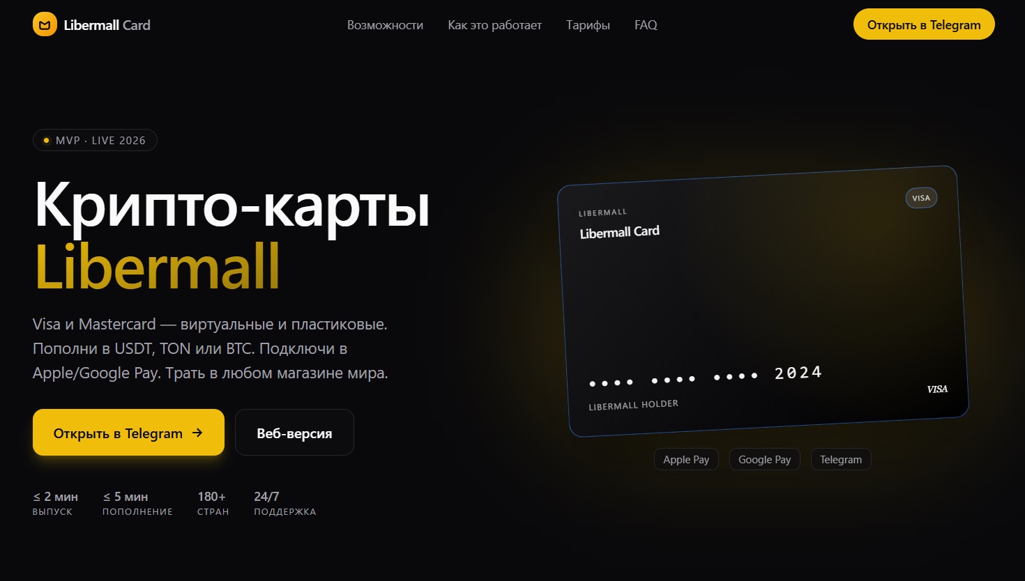 карты Libermall
